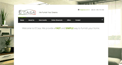 Desktop Screenshot of ecasa.com.mt