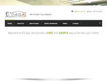Tablet Screenshot of ecasa.com.mt